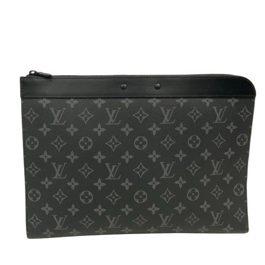 LOUIS VUITTON Clutch bag M82074 Monogram Eclipse black Monogram Eclipse Pochette Sur GM