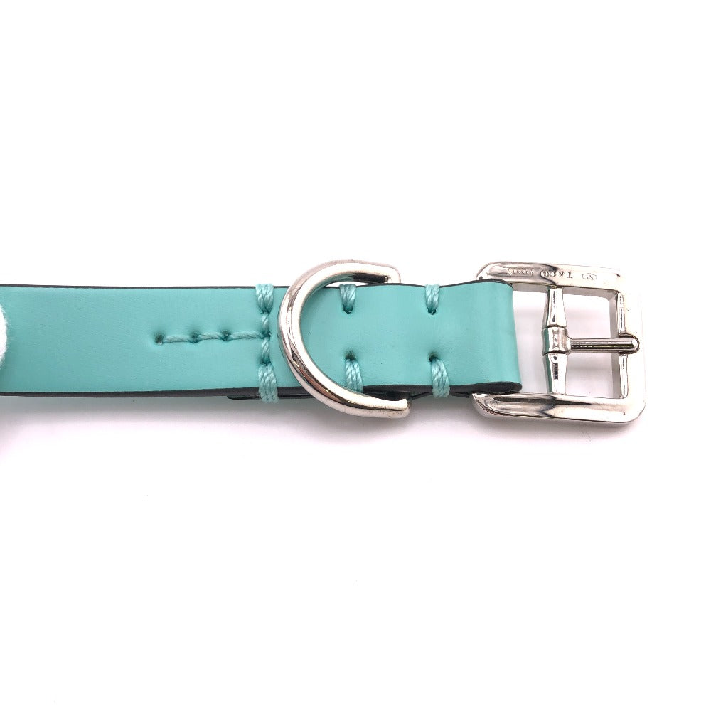 TIFFANY&Co. Other accessories leather TIFFANY & Co. Blue Pet collar Women XS Used Authentic