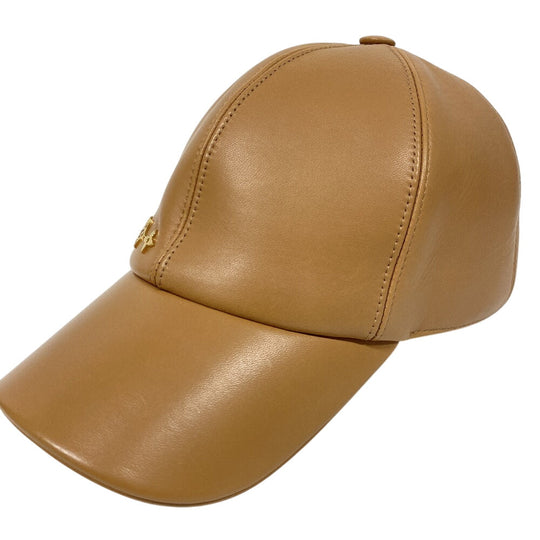 LOUIS VUITTON cap M7005M lambskin Brown Cap Cruiser mens(Unisex) Used Authentic