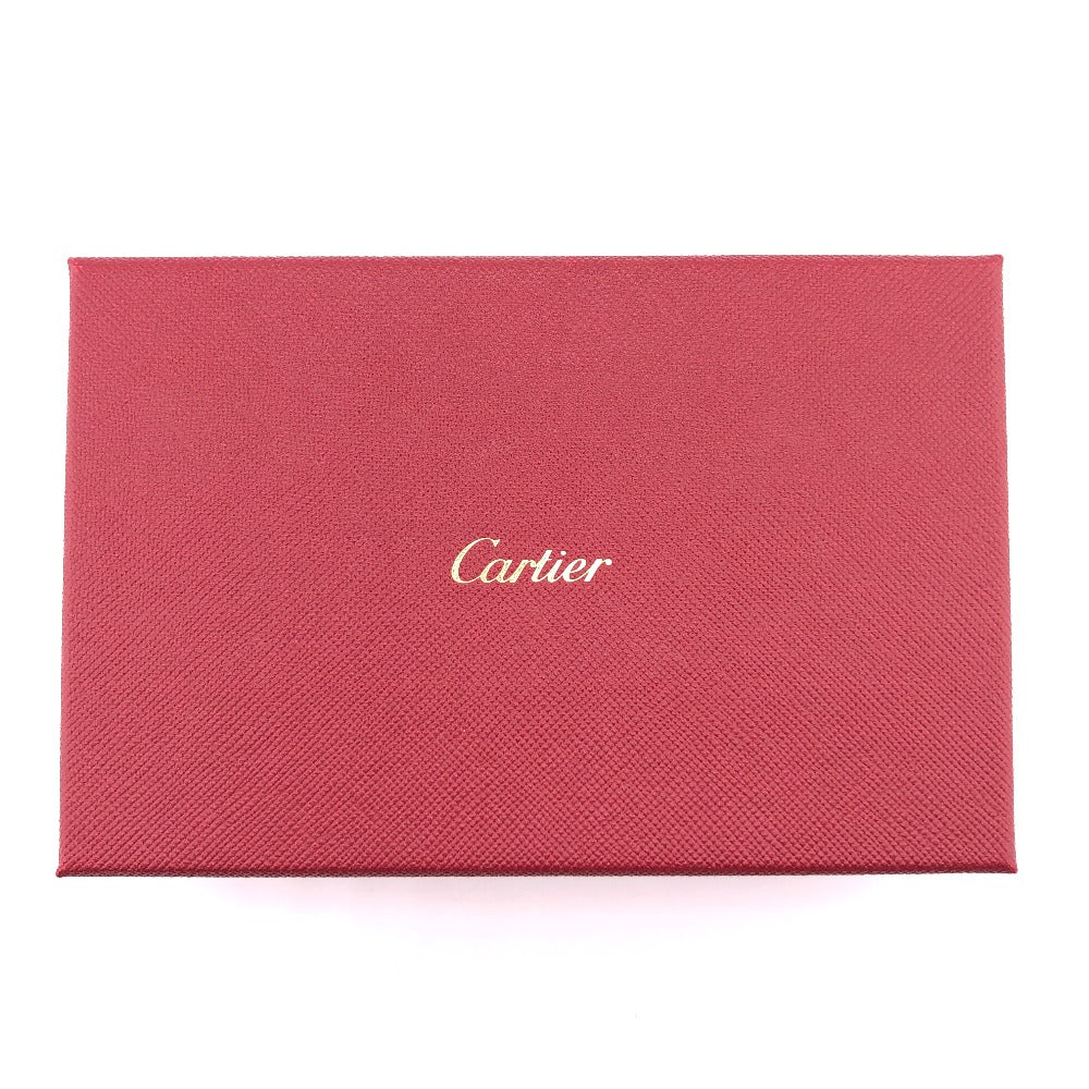 CARTIER Coin case leather beige PANTHERE Women Used Authentic