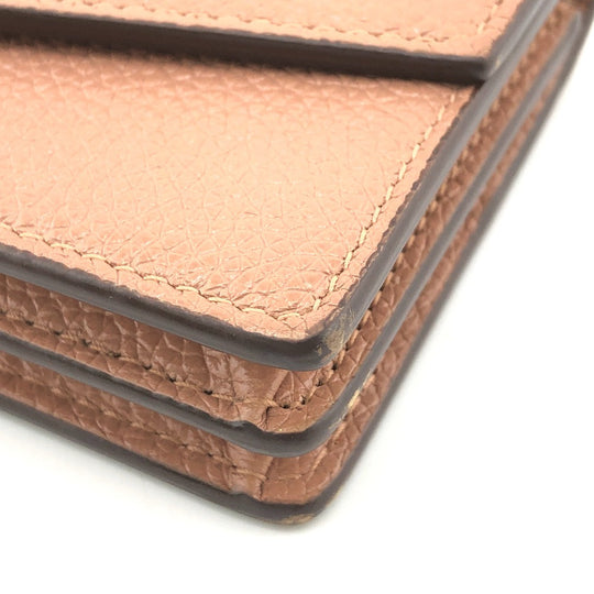 CARTIER Coin case leather beige PANTHERE Women Used Authentic