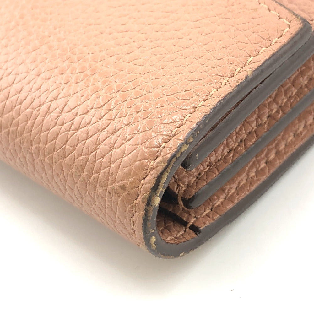 CARTIER Coin case leather beige PANTHERE Women Used Authentic