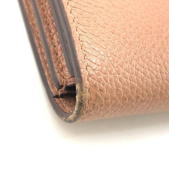 CARTIER Coin case leather beige PANTHERE Women Used Authentic