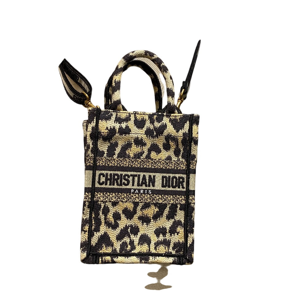 Christian Dior Tote Bag S5555CRHM canvas beige Book tote Women Used Authentic