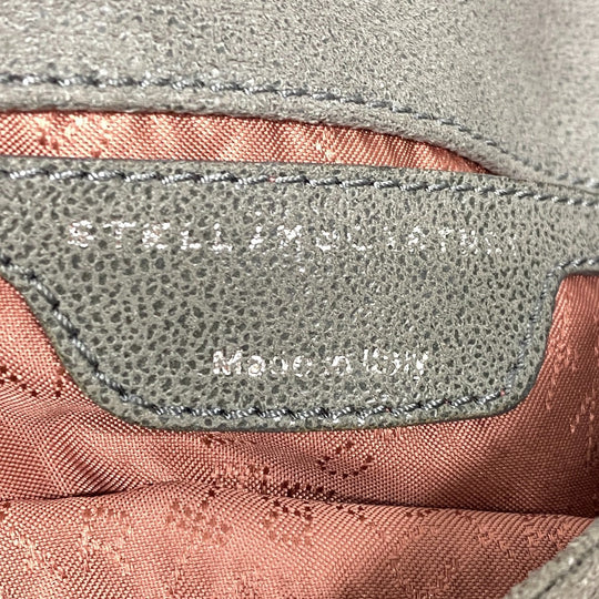 Stella McCartney Shoulder Bag leather gray Shoulder Bag Falabella Women Used Authentic