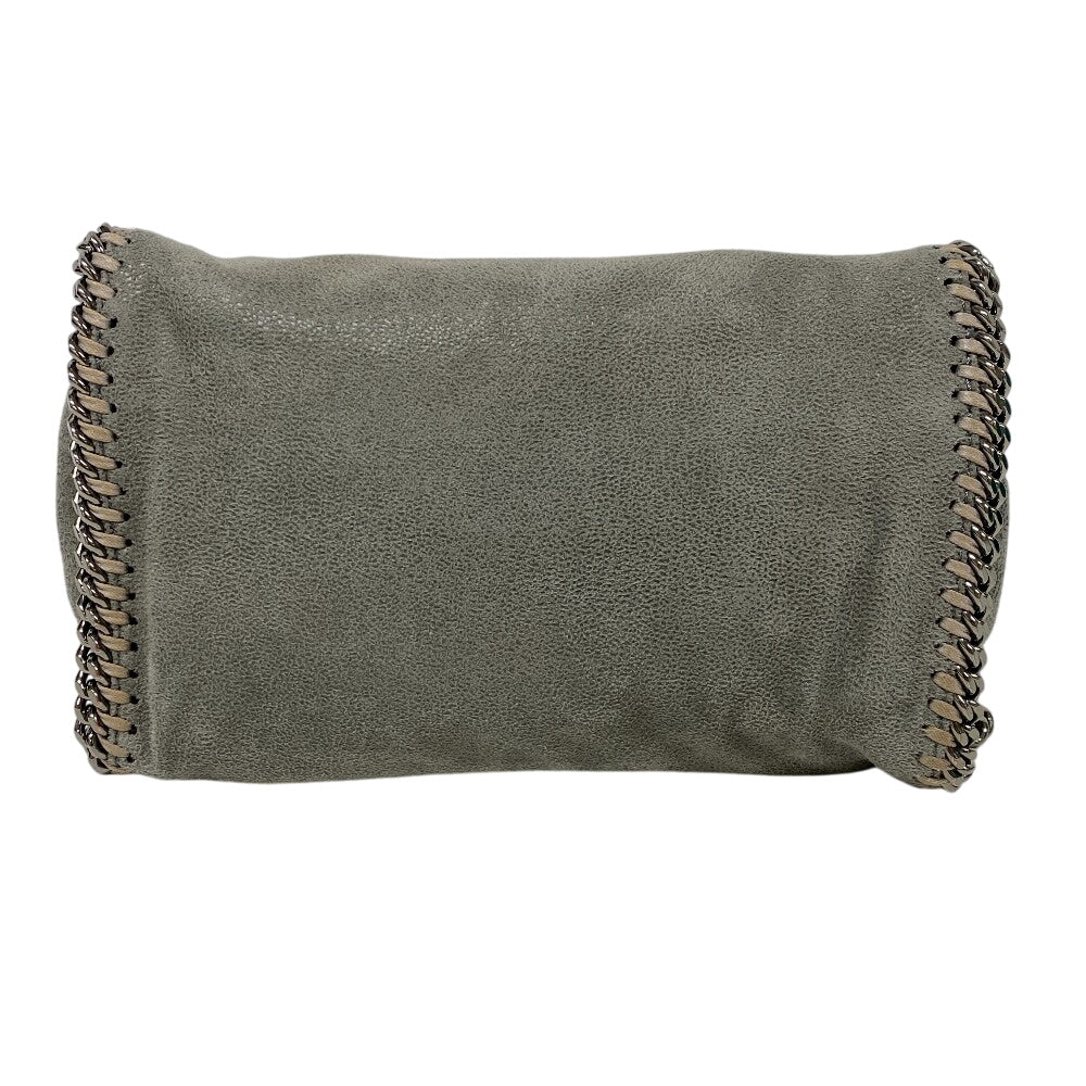Stella McCartney Shoulder Bag leather gray Shoulder Bag Falabella Women Used Authentic