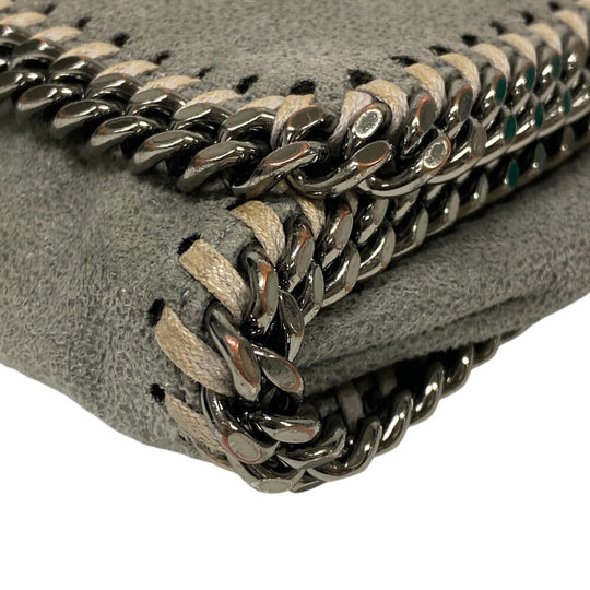 Stella McCartney Shoulder Bag leather gray Shoulder Bag Falabella Women Used Authentic