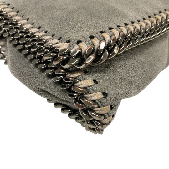 Stella McCartney Shoulder Bag leather gray Shoulder Bag Falabella Women Used Authentic