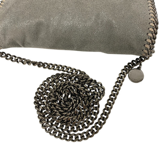 Stella McCartney Shoulder Bag leather gray Shoulder Bag Falabella Women Used Authentic