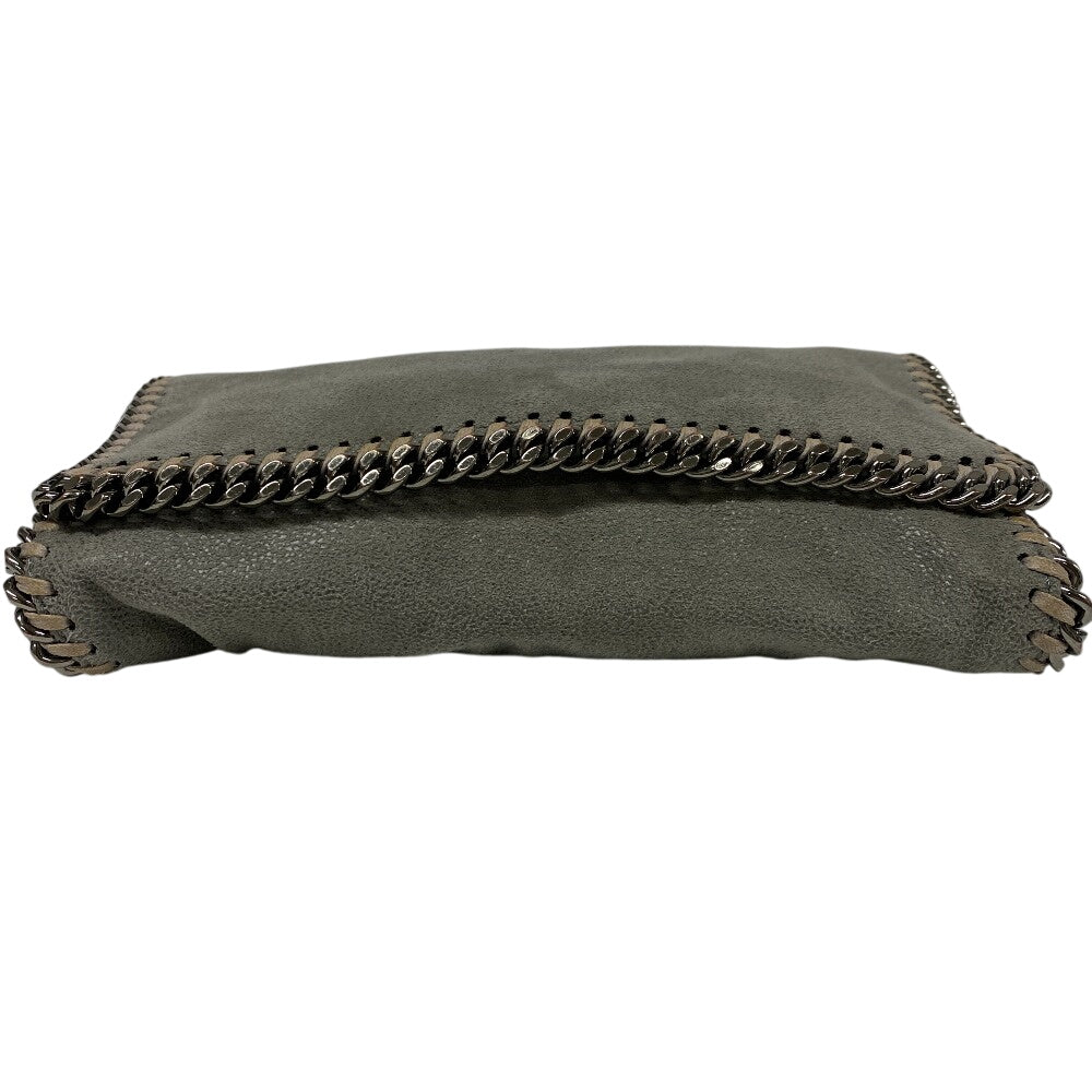 Stella McCartney Shoulder Bag leather gray Shoulder Bag Falabella Women Used Authentic