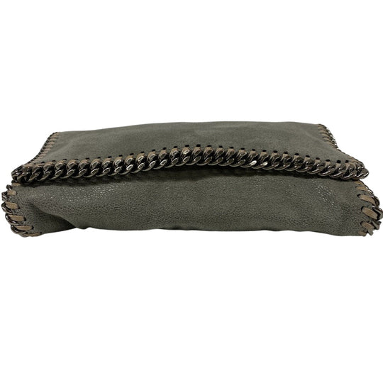 Stella McCartney Shoulder Bag leather gray Shoulder Bag Falabella Women Used Authentic