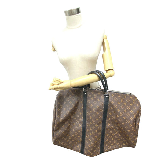 LOUIS VUITTON Boston Duffel bag M56714 Monogram Brown Keepall  Monogram macacer bandouliere55 Women Used Authentic