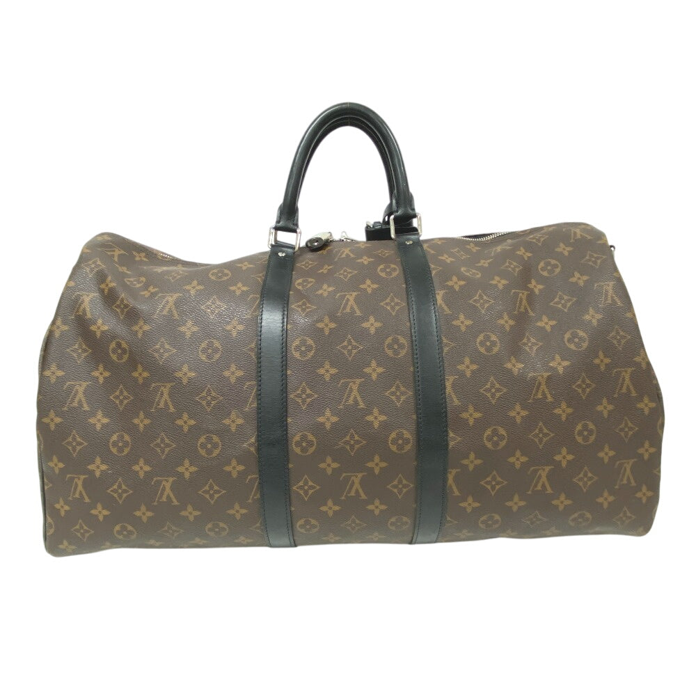 LOUIS VUITTON Boston Duffel bag M56714 Monogram Brown Keepall  Monogram macacer bandouliere55 Women Used Authentic