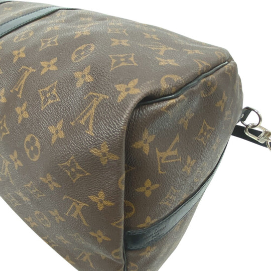 LOUIS VUITTON Boston Duffel bag M56714 Monogram Brown Keepall  Monogram macacer bandouliere55 Women Used Authentic