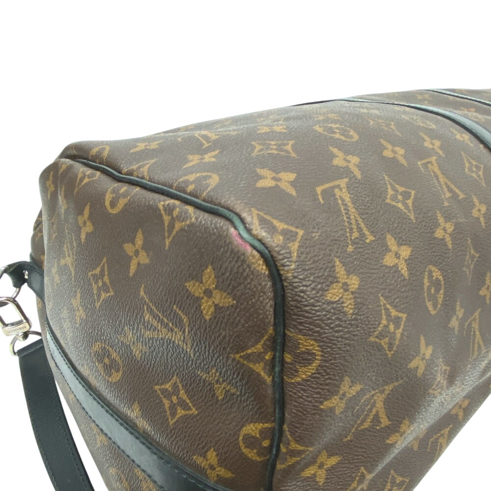 LOUIS VUITTON Boston Duffel bag M56714 Monogram Brown Keepall  Monogram macacer bandouliere55 Women Used Authentic