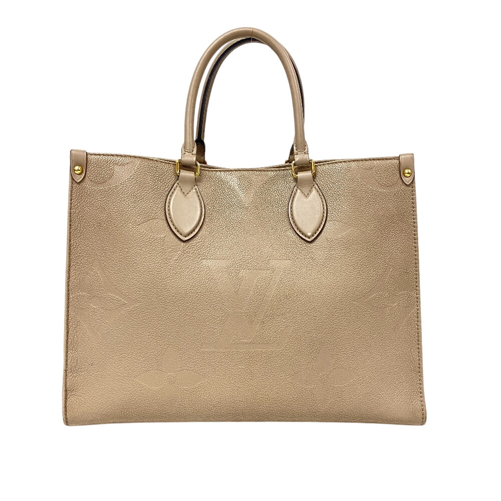 LOUIS VUITTON Handbag M45607 Monogram Ann Platt beige Monogram Ann Platt On the Go MM Women Used Authentic