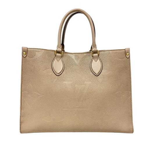 LOUIS VUITTON Handbag M45607 Monogram Ann Platt beige Monogram Ann Platt On the Go MM Women Used Authentic