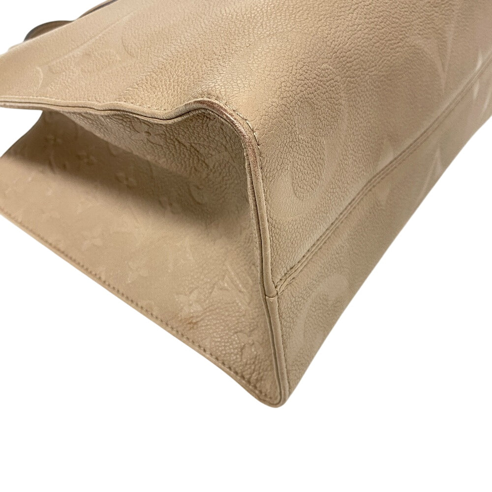 LOUIS VUITTON Handbag M45607 Monogram Ann Platt beige Monogram Ann Platt On the Go MM Women Used Authentic