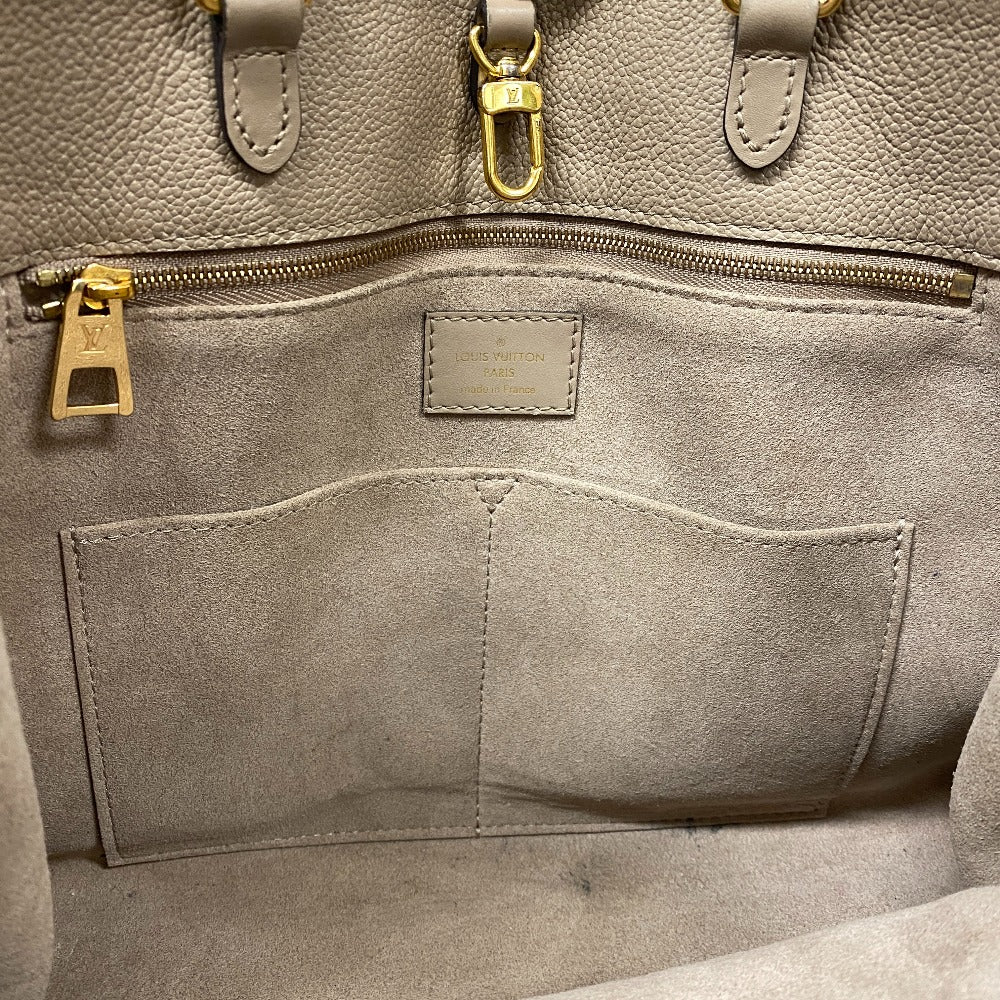 LOUIS VUITTON Handbag M45607 Monogram Ann Platt beige Monogram Ann Platt On the Go MM Women Used Authentic