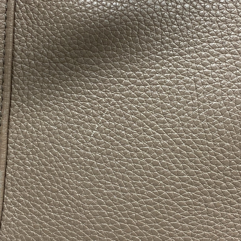 CELINE Handbag 192663 leather beige Medium 2way Kabaddou France Women Used Authentic