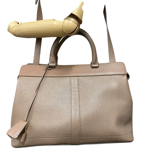 CELINE Handbag 192663 leather beige Medium 2way Kabaddou France Women Used Authentic