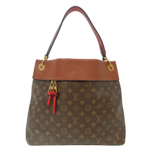 LOUIS VUITTON Shoulder Bag M43155 Monogram Brown Monogram Tuyle Lee Hobo Women Used Authentic