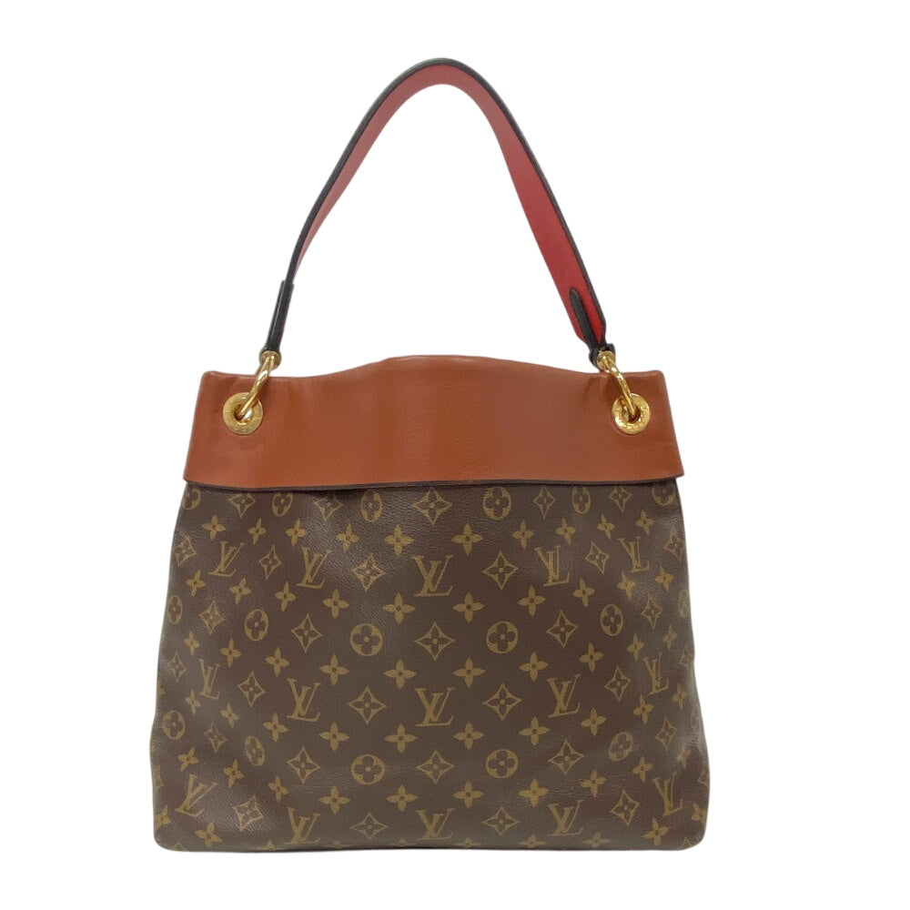 LOUIS VUITTON Shoulder Bag M43155 Monogram Brown Monogram Tuyle Lee Hobo Women Used Authentic