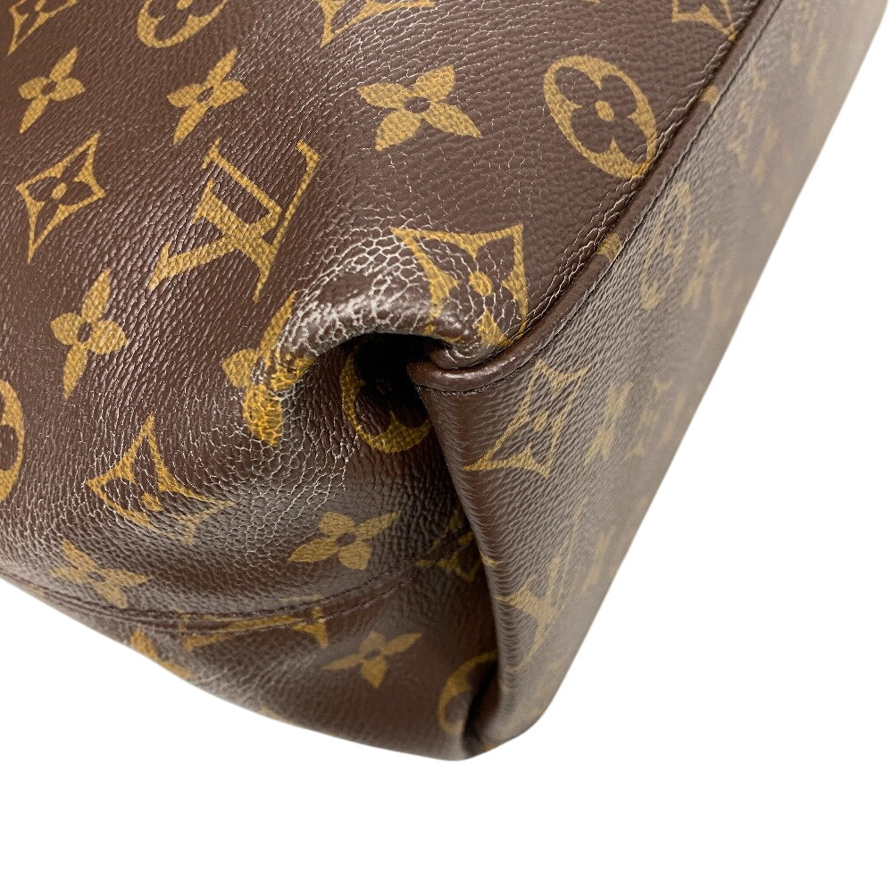 LOUIS VUITTON Shoulder Bag M43155 Monogram Brown Monogram Tuyle Lee Hobo Women Used Authentic