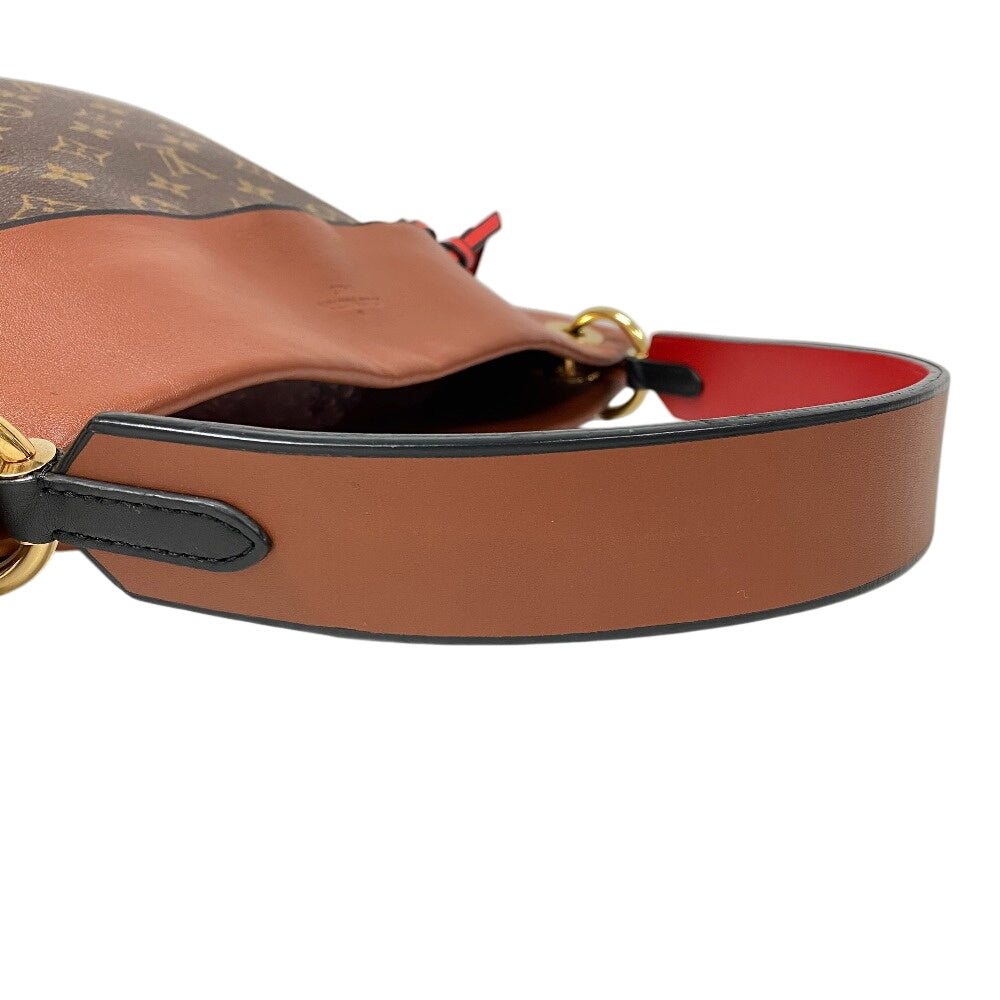 LOUIS VUITTON Shoulder Bag M43155 Monogram Brown Monogram Tuyle Lee Hobo Women Used Authentic