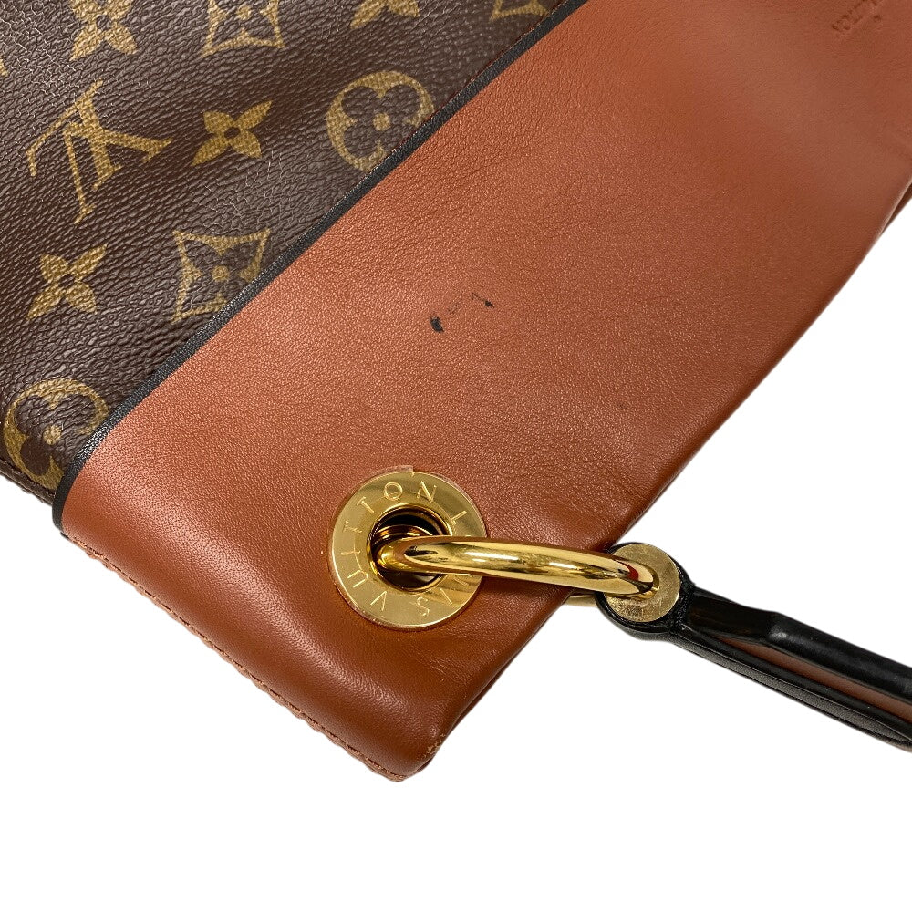 LOUIS VUITTON Shoulder Bag M43155 Monogram Brown Monogram Tuyle Lee Hobo Women Used Authentic