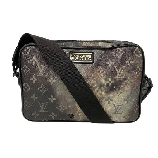LOUIS VUITTON Messenger bag M44165 Monogram, PVC gray Monogram Galaxy Alpha messenger mens Used Authentic