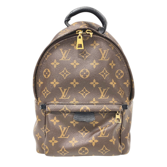 LOUIS VUITTON Backpack M41560 Monogram Brown Backpack Monogram Palm Springs PM Women Used Authentic