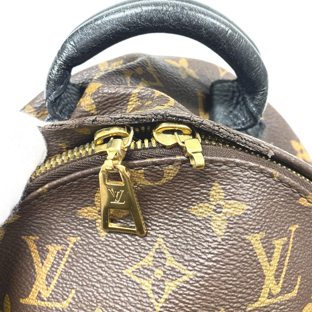 LOUIS VUITTON Backpack M41560 Monogram Brown Backpack Monogram Palm Springs PM Women Used Authentic