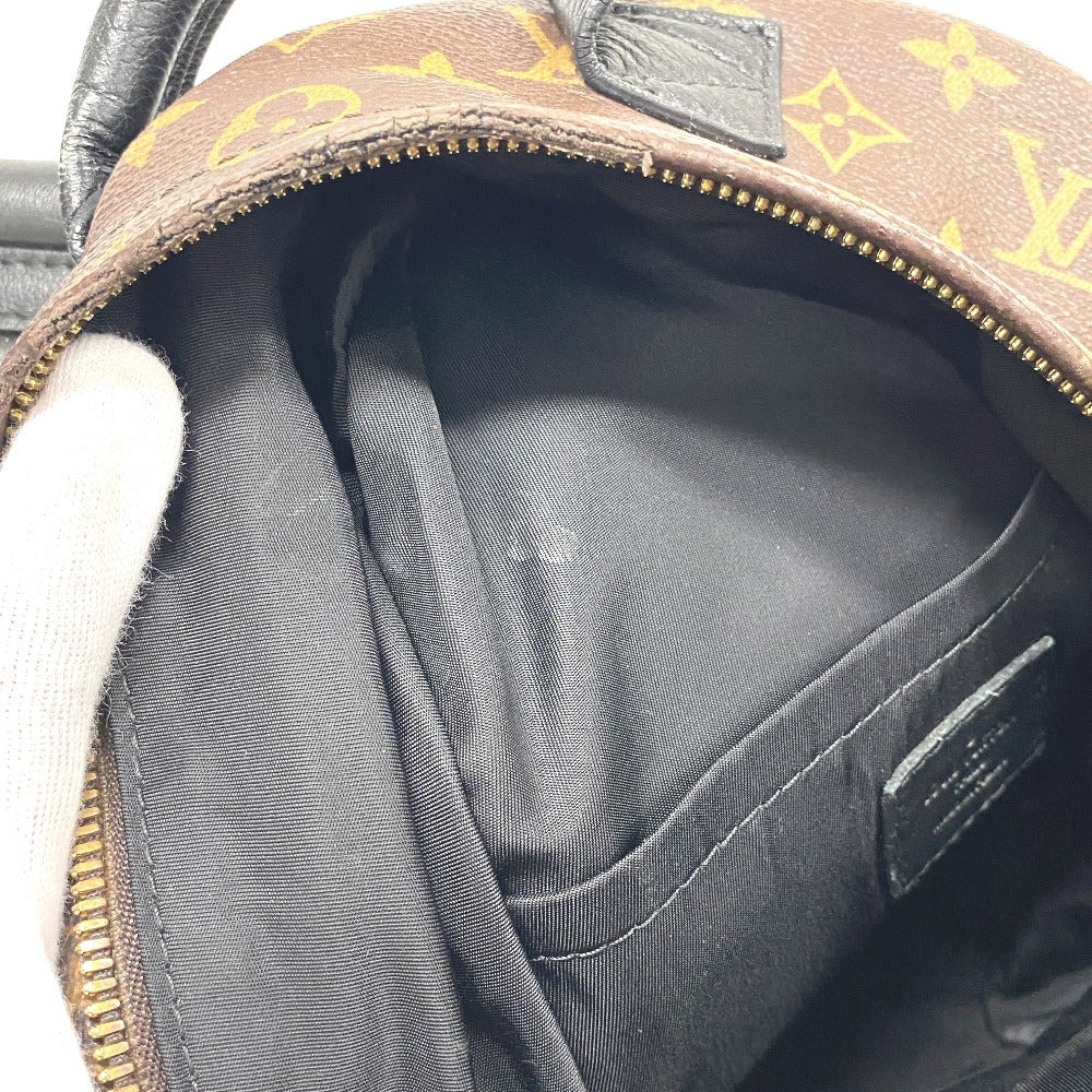 LOUIS VUITTON Backpack M41560 Monogram Brown Backpack Monogram Palm Springs PM Women Used Authentic