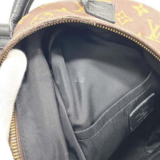LOUIS VUITTON Backpack M41560 Monogram Brown Backpack Monogram Palm Springs PM Women Used Authentic