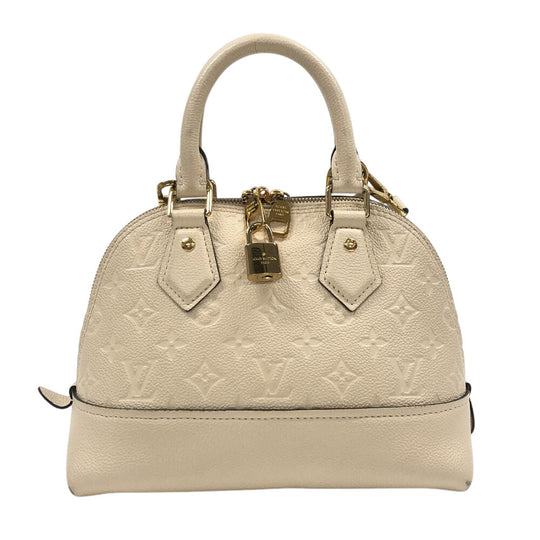 LOUIS VUITTON Handbag M44858 Monogram Ann Platt white Monogram Ann Platt Neo Alma BB Women Used Authentic
