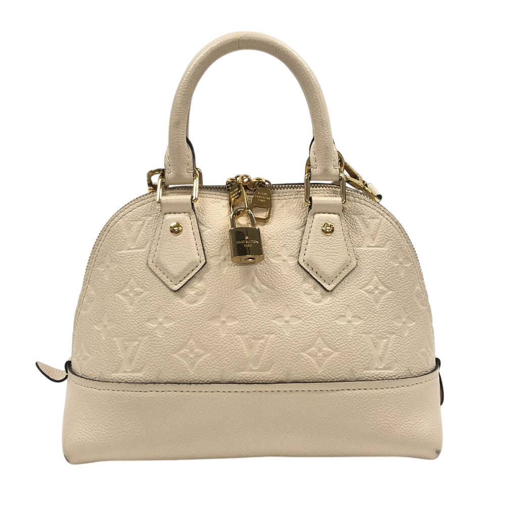 LOUIS VUITTON Handbag M44858 Monogram Ann Platt white Monogram Ann Platt Neo Alma BB Women Used Authentic