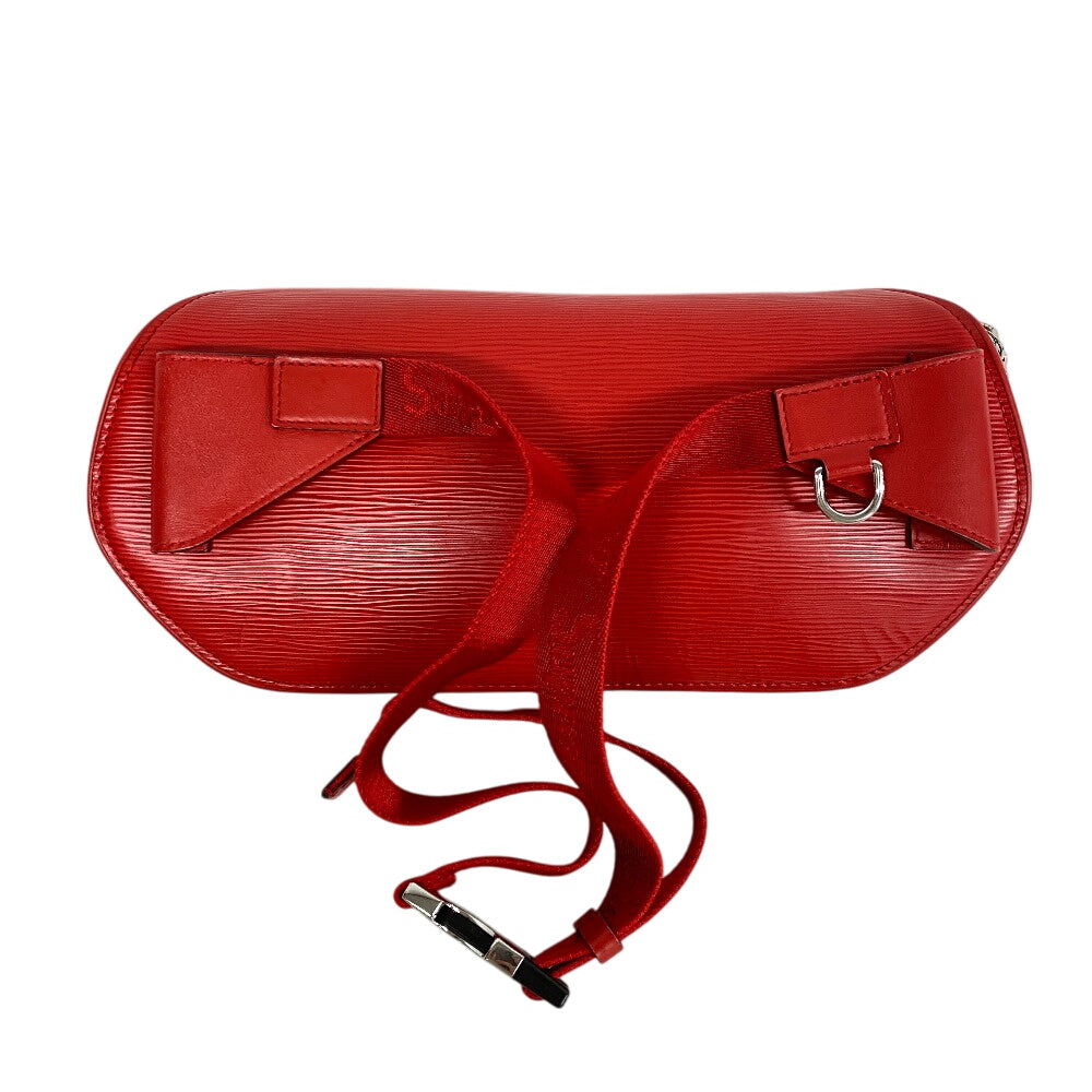LOUIS VUITTON Sling bag M53418 Epi Leather Red Bum bag Epi Supreme mens Used Authentic