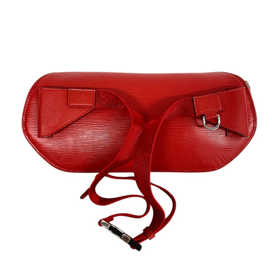 LOUIS VUITTON Sling bag M53418 Epi Leather Red Bum bag Epi Supreme mens Used Authentic