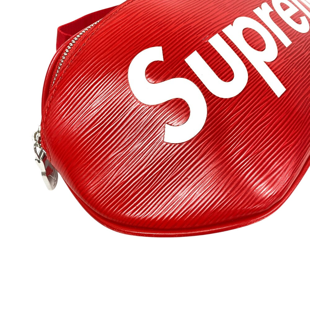 LOUIS VUITTON Sling bag M53418 Epi Leather Red Bum bag Epi Supreme mens Used Authentic
