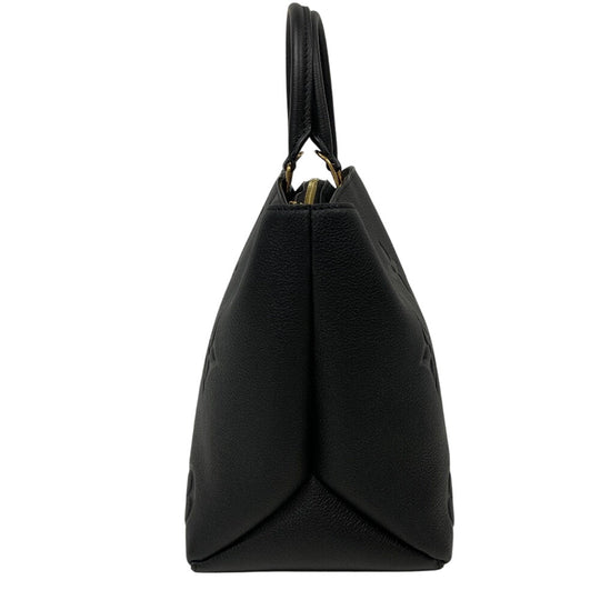 LOUIS VUITTON Handbag M45811 leather black Monogram Ann Platt Grand Palais MM Women Used Authentic