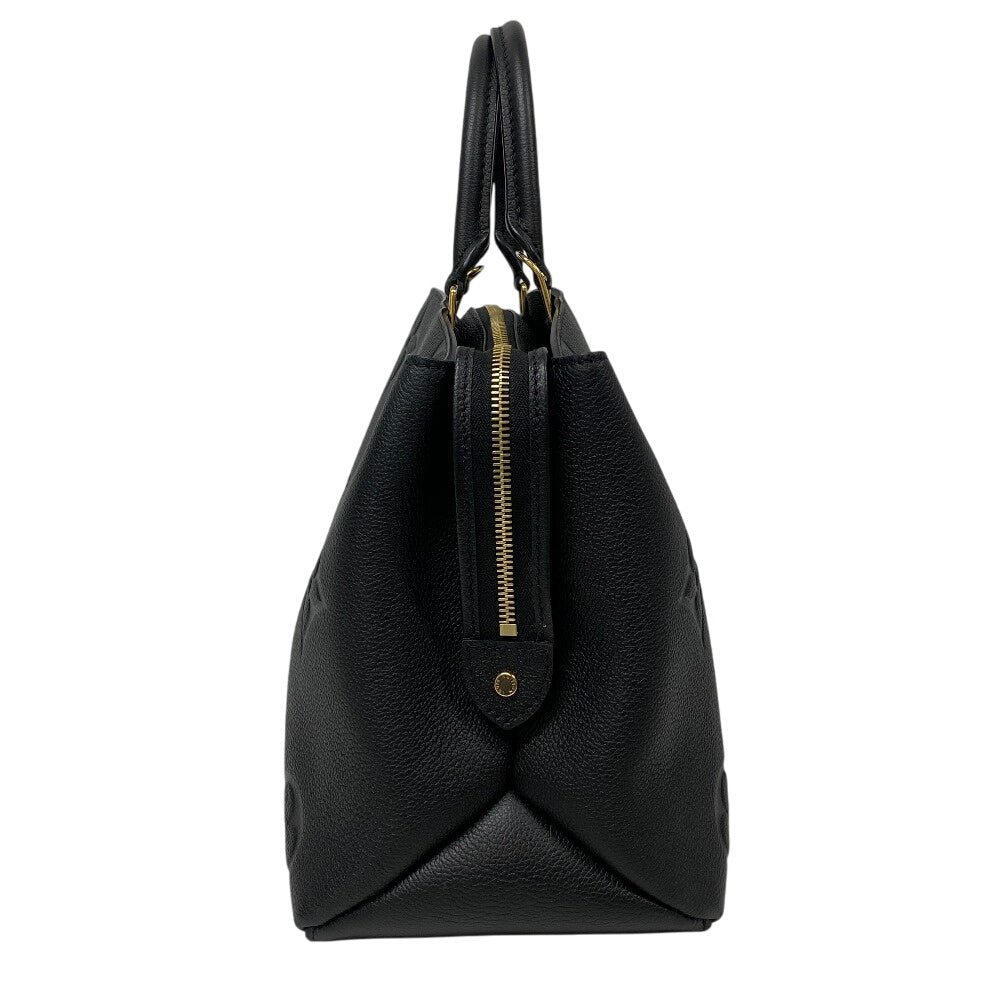 LOUIS VUITTON Handbag M45811 leather black Monogram Ann Platt Grand Palais MM Women Used Authentic