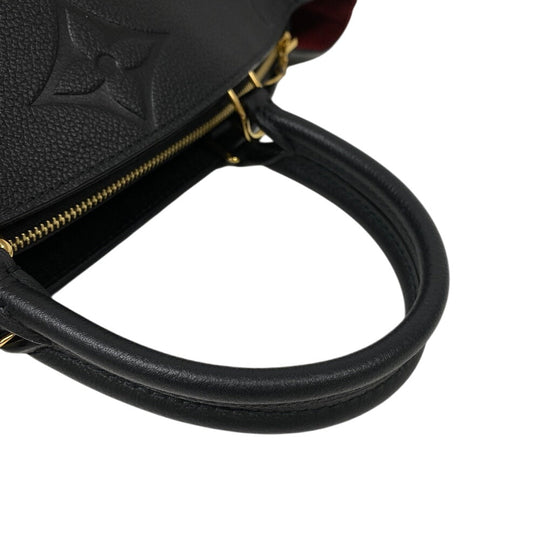 LOUIS VUITTON Handbag M45811 leather black Monogram Ann Platt Grand Palais MM Women Used Authentic