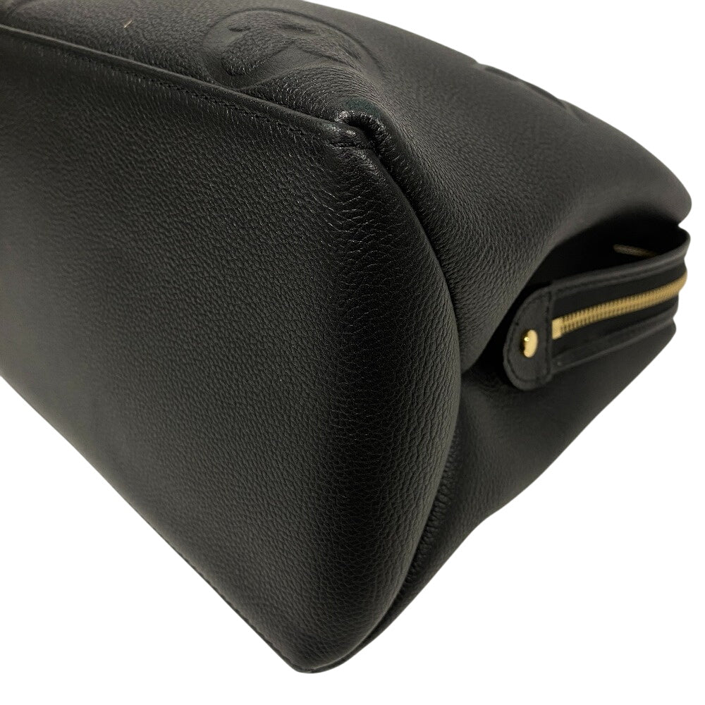 LOUIS VUITTON Handbag M45811 leather black Monogram Ann Platt Grand Palais MM Women Used Authentic