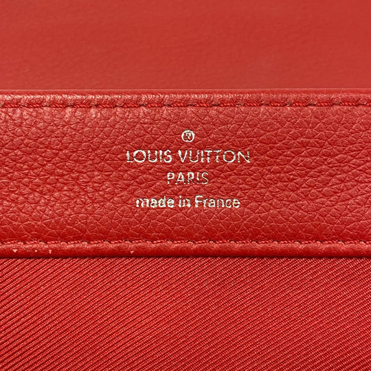 LOUIS VUITTON Shoulder Bag M51202 leather Red LV logo Rock Me 2 BB Women Used Authentic