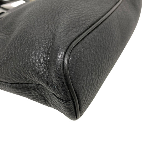 Burberrys Tote Bag leather black