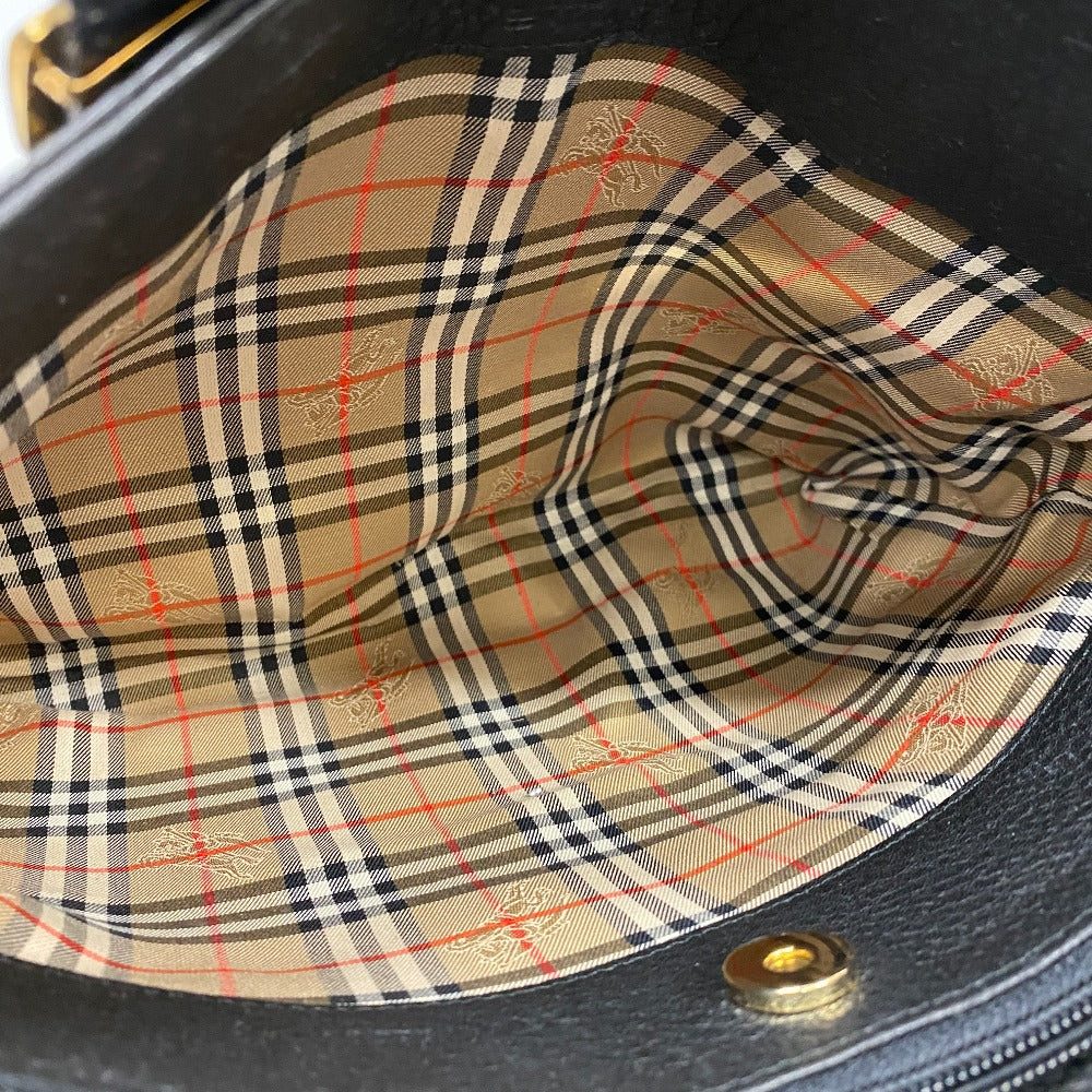Burberrys Tote Bag leather black