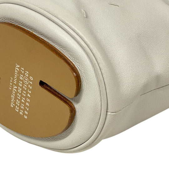 Maison Margiela Shoulder Bag S56WG0113 leather white TABI Women Used Authentic