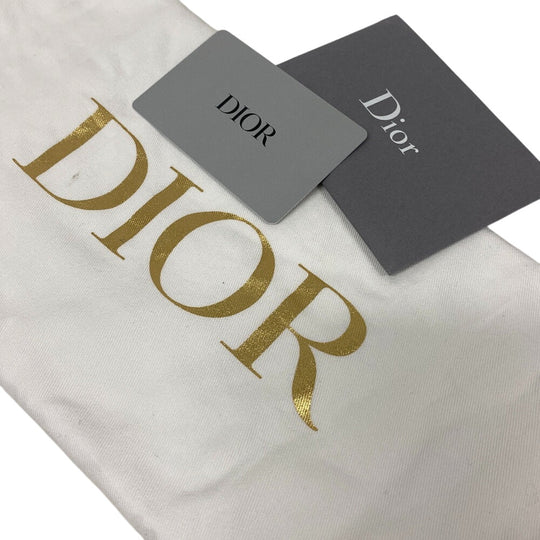Christian Dior Handbag M0699OVJX leather white 2WAY handbag Cannage Lady Women Used Authentic