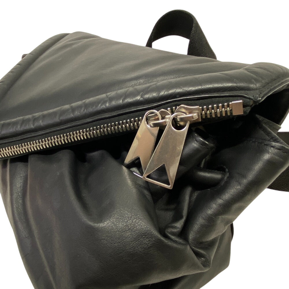 BOTTEGAVENETA Sling bag leather black Cross body Beak mens Used Authentic